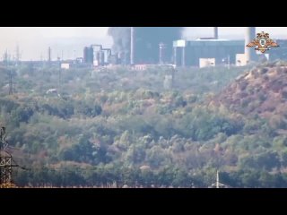 В результате точечного огневого поражения ВКС РФ по Авдеевскому коксохимическому заводу, была уничтожена живая сила ВСУ, а также