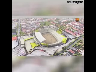 «Барселона» представила дизайн нового «Спотифай Камп Ноу»   Строительство должно завершиться в 2026