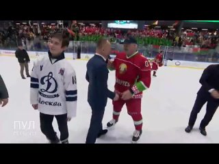 Лукашенко открыл хоккейный сезон