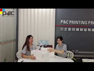 P&C-Customized Draw Paper Box Magnetic Closure Rigid Gift Box Foam Insert Electronic Packaging Box