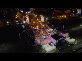Второй день празднования 434-летия со дня основания Волгограда завершился гала-концертом и ярким фейерверком