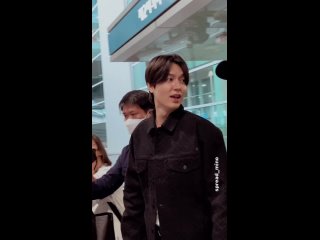 Lee Min Ho ✩💛😍✩ в аэропорту Инчхон  прилетел из Милана cr. spread_mino
