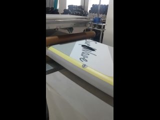 Маленькая часть процесса производства сап бордов на нашем заводе Weihai Hiwobang Yacht Co., Ltd