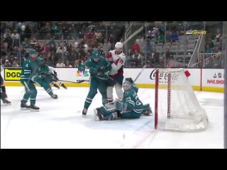 NHL Highlights _ Capitals vs. Sharks - November 27, 2023