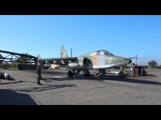 Боевая работа экипажей Су-25СМ ЦВО на Краснолиманском направлении