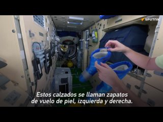🇷🇺 ¿Qué cosas se utilizan a diario en la Estación Espacial Internacional?