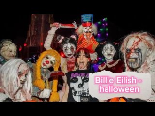 Подпеваем (караоке версия) Billie Eilish - bad guy (Lyrics) в стиле halloween