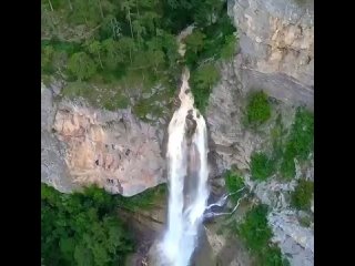 Завораживающие кадры самого высокого водопада Крыма – Учан-су