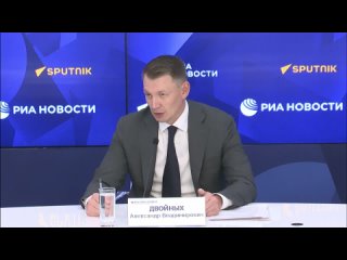 Пресс-конференция председателя Комитета СФ по аграрно-продовольственной политике и природопользованию Александра Двойных