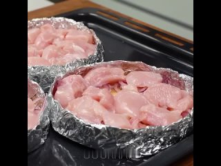 Новый способ приготовления куриной грудки на ужин без грязной посуды.