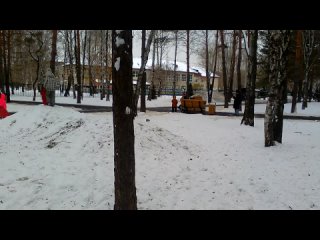 Видео от Контроль реконструкции сквера Школьный