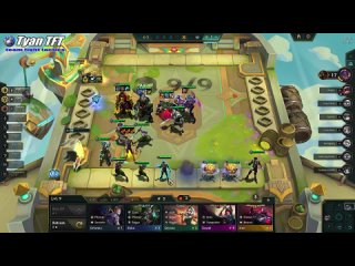 [Tyan TFT] ”World Record”  Attack Speed! Robotic Arm Silco