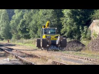 [Menzimuck eu] Menzi Muck M545x Rail Version / STAVOPLAST KL
