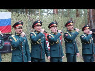 Коллектив ансамбля песни и пляски ЦВО провёл концерт для военнослужащих в тыловом районе спецоперации