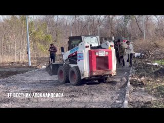 В Мариупольском Приморском парке начался второй этап работ по благоустройству