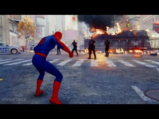 Марвел Человек-Паук - Геймплей (ПС4 Слим)  Marvels Spider Man - Gameplay PS4 (No commentary) #1