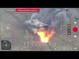 ❗Пошли нахуй, пидоры. За всех наших погибших

Стальные танкисты 114-й ОМСБр уничтожают украинские “Леопарды“ и “Бредли“ на Авдее