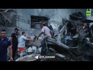 Кадры разрушений в Газе