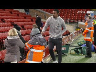 Inside Anfield Liverpool 2-0 Sheffield United   TUNNEL CAM