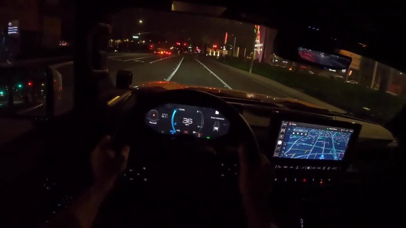 2022 GMC Hummer EV Edition 1 Pickup POV Night Drive (3D Audio)(ASMR)