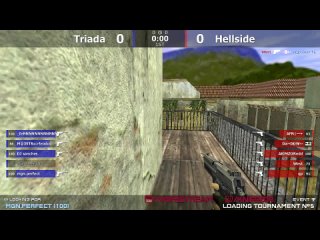 Игра за 3-е место на турнире по cs 1.6 от проекта ““Loading““ [Hellside -vs- Triada] @ by kn1fe