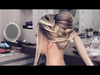 Paulo Milito - PENTEADO - RABO DE CAVALO FCIL E LINDO COM TRANA  BEAUTIFUL AND EASY BRAIDED PONYTAIL