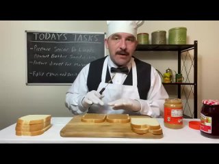 [LLOYD'S ASMR] ASMR-Butler Makes Peanut Butter & Jelly Sandwiches 🥪 Some With Fluff Too! (Role Play)