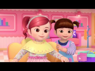 Kongsuni The Hair Salon Music Video   Kongsuni and Friends   Songs for Children