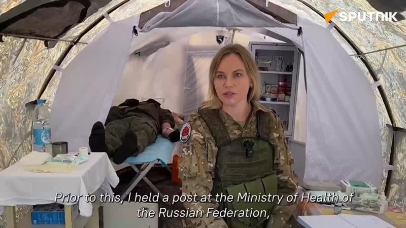 Russian nurse helps soldiers and civilians in the LPR!