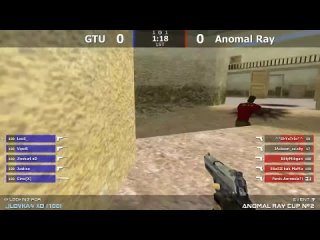 Stream cs 1.6 // Anomal Ray -vs- GTU // Final ARC #2 @ by kn1fe