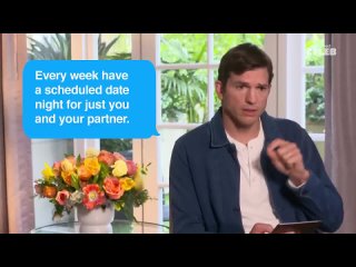 Ashton Kutcher Gives Relationship Advice