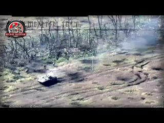 🇷🇺💥🇺🇦 | Видео провальной попытки наступления ВСУ в сентябре под Бахмутом, уже ранее попадавшая в кадр.