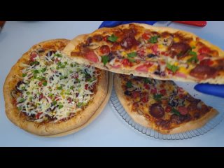 БЕЗУПРЕЧНАЯ ДОМАШНЯЯ ПИЦЦА С СЫРНЫМИ БОРТИКАМИ 🍕