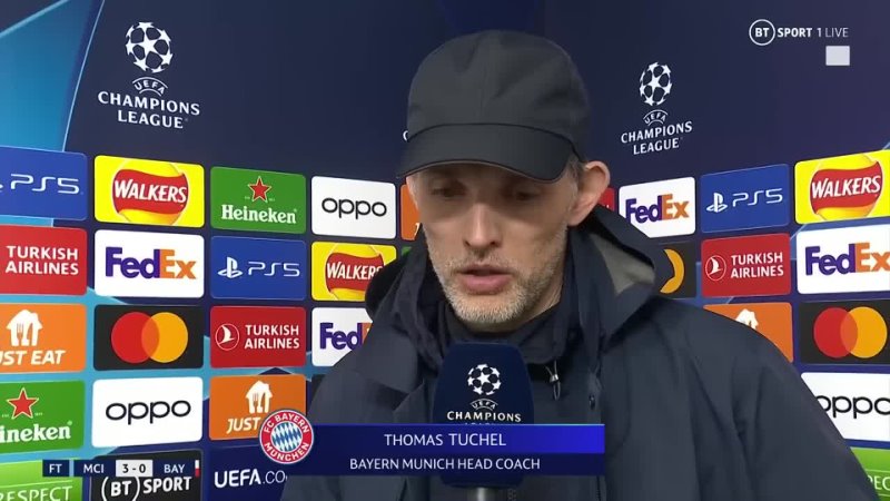 We got brutally punished for nothing Thomas Tuchel assesses Bayerns heavy defeat against Man