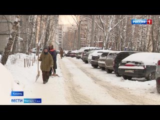 В Казани площадь убираемой от снега поверхности выросла почти вдвое
