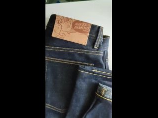 Naked&Famous Elephant 11(20 Oz) - подшив цепным стежком в Demin Denim Clinic