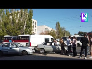 ️Серьезная авария в Керчи: двое пострадавших ️