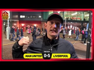 NO WAY BACK FOR OLE Manchester United 0-5 Liverpool   ANTS FAN VLOG