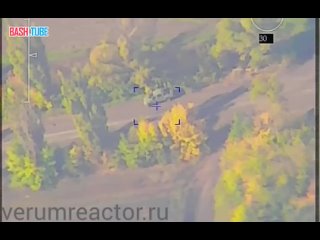 🇺🇦🇷🇺 Уничтожение автотранспорта ВСУ с помощью корректируемого 152-мм снаряда «Краснополь»