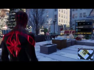 PS 4 Marvels Spider-Man Miles Morales_Человек-Паук Марвел Майлз Моралес Sound Samples