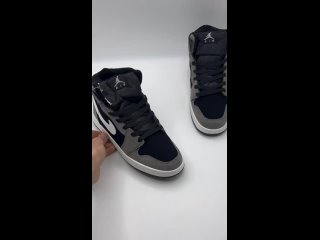 Кроссовки зимние мужские с мехом Nike Air Jordan 1