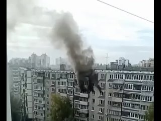 При пожаре в многоэтажке на северо-западе Челябинска погиб мужчина