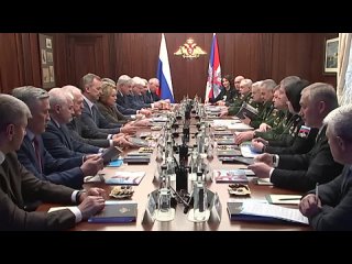 Вступительное слово Министра обороны РФ на встрече с членами Комитета СФ по обороне и безопасности