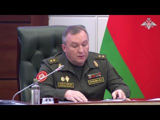 Выступление Министра обороны Республики Беларусь генерал-лейтенанта Виктора Хренина на совместной Коллегии МО РФ и РБ