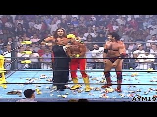 _GOLD CLASSIC_ The Outsiders vs Sting, Randy Savage, Lex Luger Bash At The Beach 1996