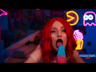 MyKinkyDope - Dildo in the face