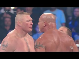 Goldberg vs Brock Lesnar Survivor Series 2016