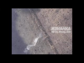 Кадры уничтожения танка всу расчетом ПТРК “Корнет“ на Купянском направлении.