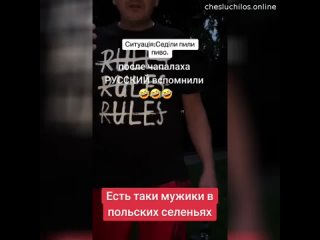 Поляк преподал урок кастрюлеголовым  Хохлы бухали в парке и мешали полякам выгуливать собаку, поляк