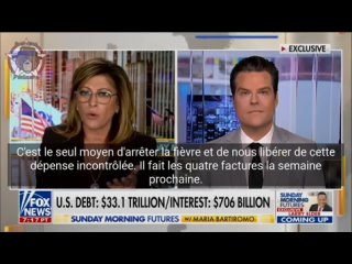 Maria Bartiromo : « Que diriez-vous du fait qu’il [McCarthy] a créé un comité restreint sur la Chine pour tenir la Chine respons